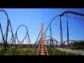 Superman  / la Atracción de Acero front seat on-ride HD POV Parque Warner Madrid