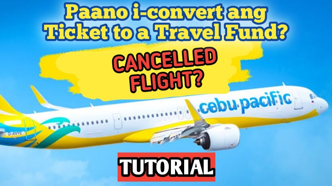 Cebu Pacific Travel Fund Tutorial YouTube Cebu Pacific Travel Fund Tutorial YouTube