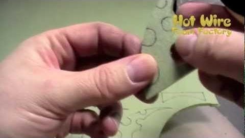 Foam Eldar Defence Lines pt1 - Wargaming Terrain / Scenery: How to