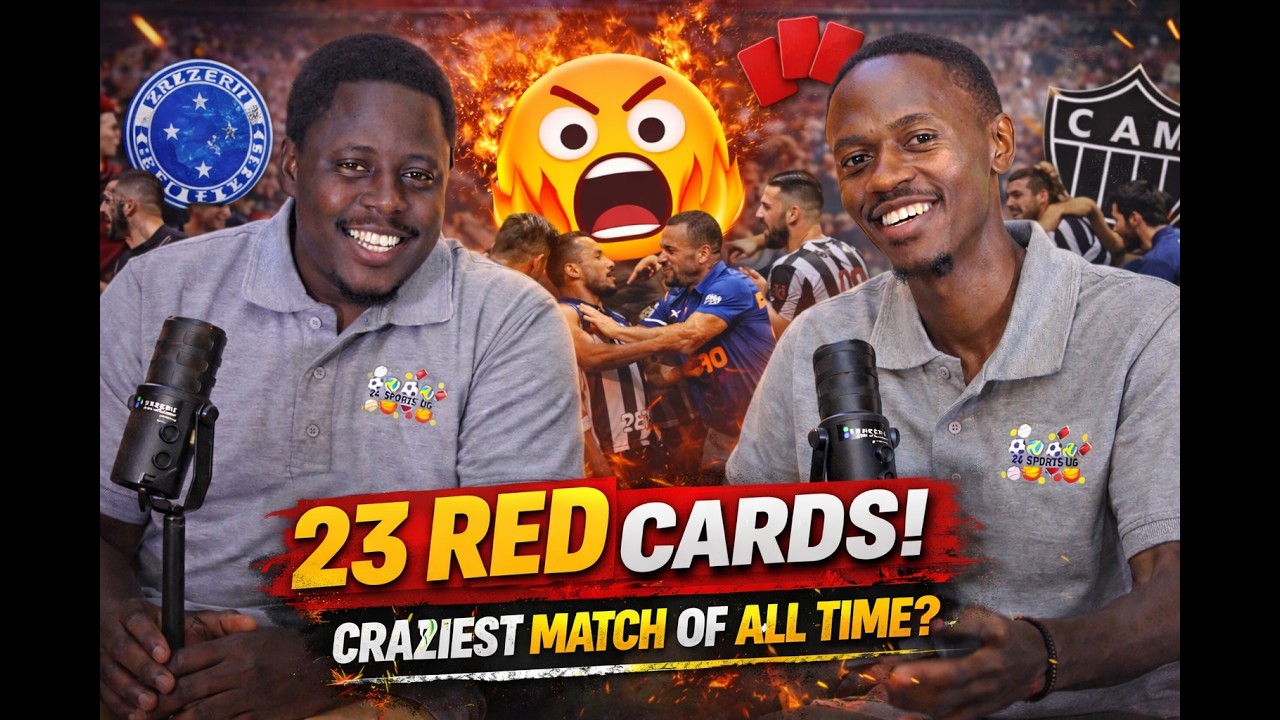 When Football Turned Into War: 23 Red Cards in a Single Game! Cruzeiro ...