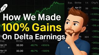 Delta Airlines Double Calendar Strategy Explained For Beginners!