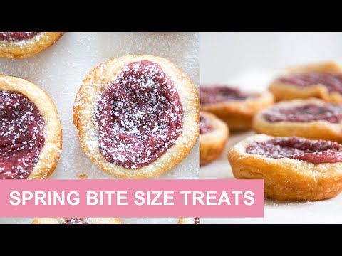 RASPBERRY CUSTARD TARTS