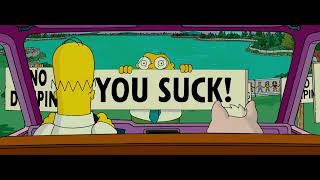 The Simpsons Movie - Homer Dumps Waste In The Lake. 'Evil!' screenshot 5