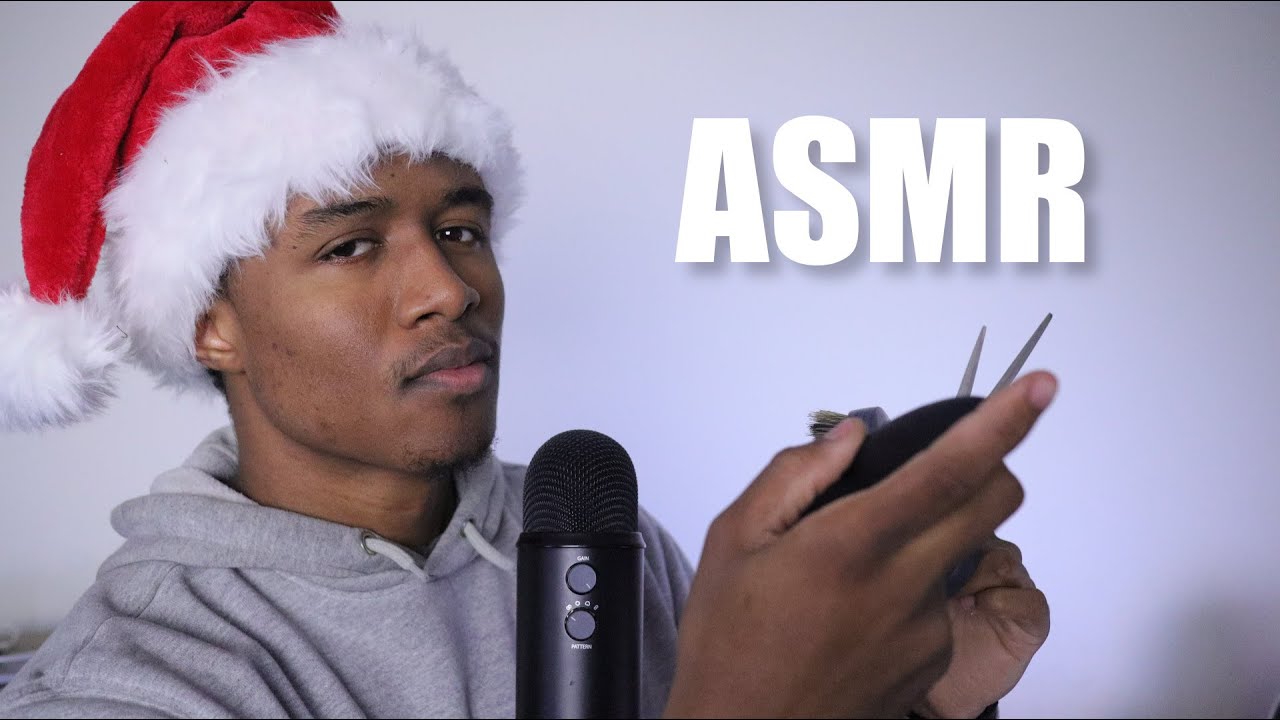 ASMR Санта стрижет вас