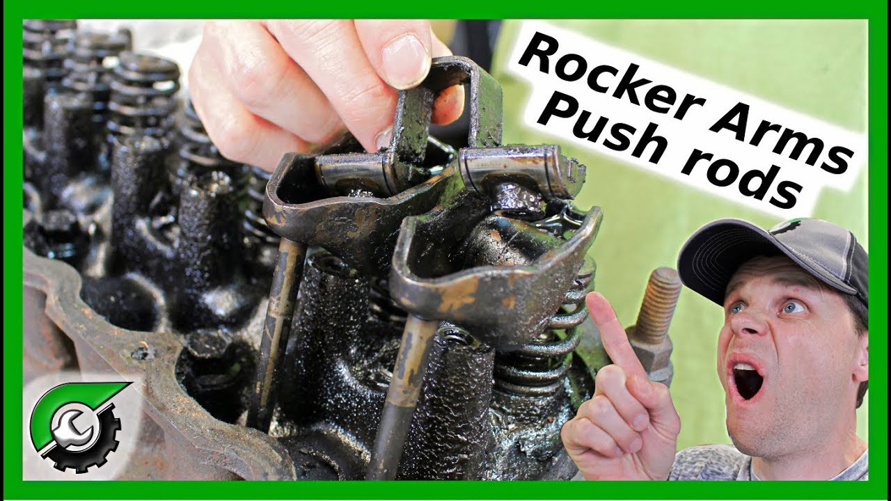 Jeep Wrangler Rocker Arms and Push Rod Removal: Engine Rebuild Part 2 -  YouTube