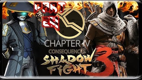 Shadow Fight 3(Chapter 5):Walkthrough Gameplay part-24:MASTER OKADA:katana,purple pillar:Android/IOS