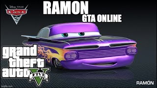 Ramon Gta V Online Auto De La Pelicula Cars, En Gta V Online