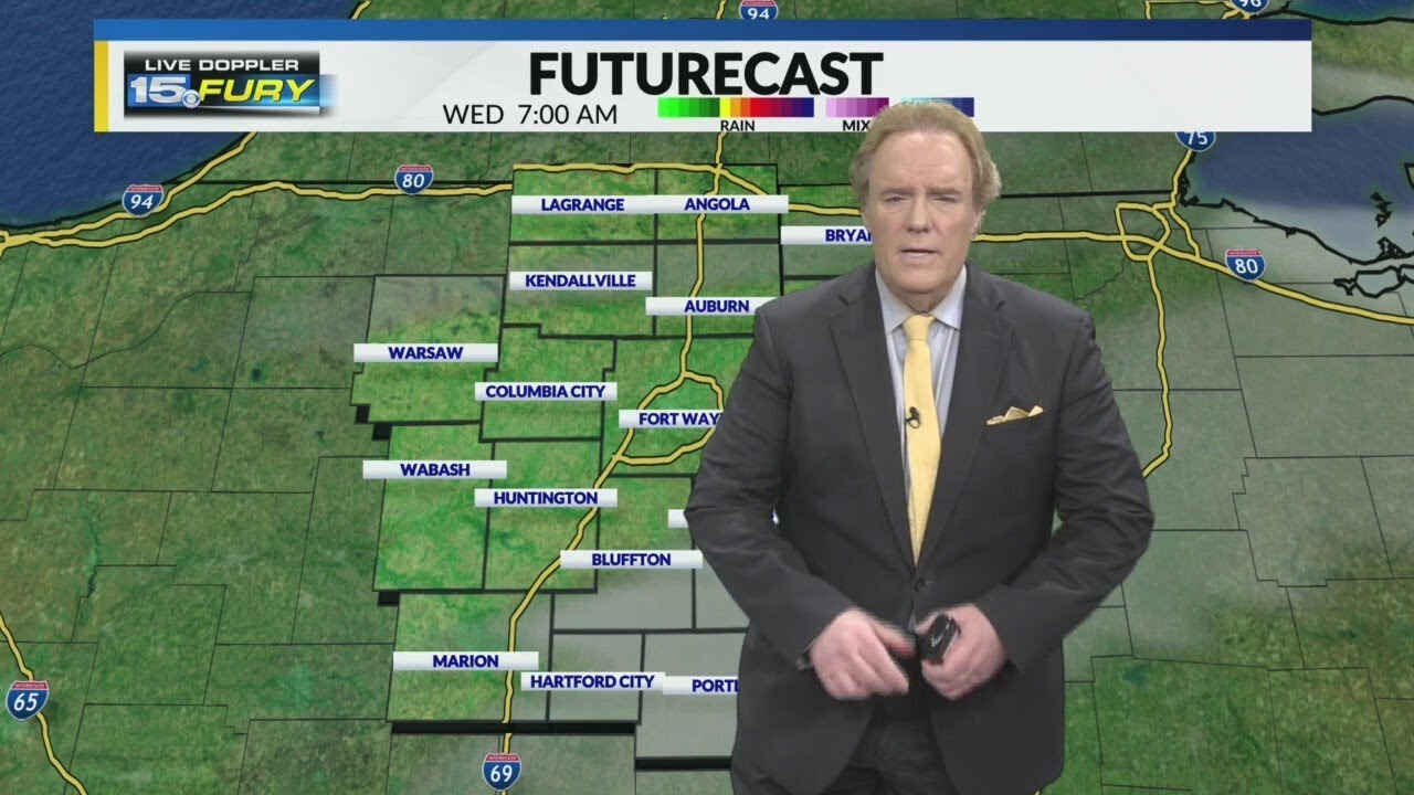 Sunshine but cooler temps today - YouTube