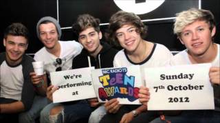One Direction announce they are performing at the Radio 1 Teen Awards 2012