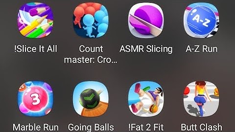 A-Z run 3D 🎱🎱game Mix Levels Walk through (Android,ios Mobile game)