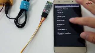 How to connect Precis-BX305 to CORS network with external Bluetooth module and mobile phone