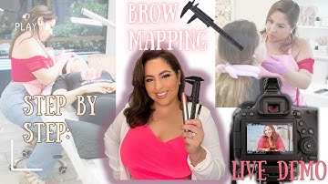 FULL: Step By Step Brow Mapping | Part 1