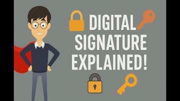 Digital Signature Explained with Animation
