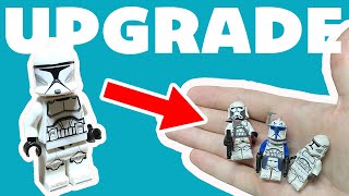 UPGRADE your LEGO Clones Troopers! | Clone Army Customs Helmets