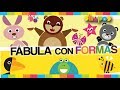 La Tortuga y la Liebre (Fábula de La Fontaine) | Fábula con FORMAS | Fables by SHAPES