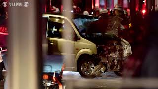 竹下通りを軽乗用車が逆走、歩行者8人はねる　運転していた男確保