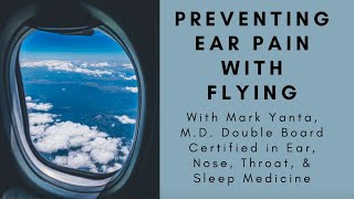 How to prevent ear pain with flying