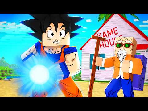 I learned the KAMEHAMEHA from MASTER ROSHI! Dragon Block C EP. 3