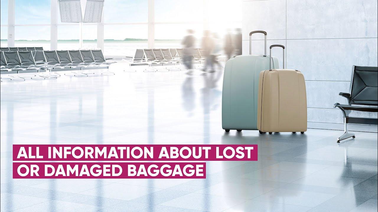 All information about lost or damaged baggage // Eurowings YouTube