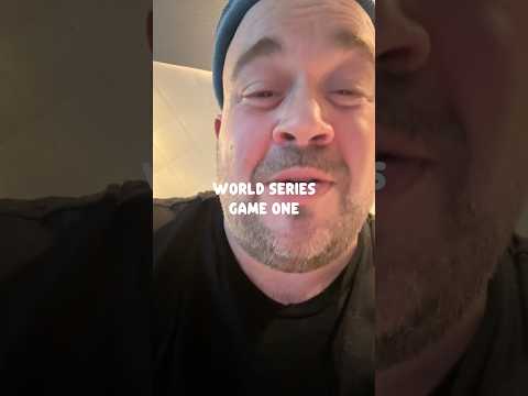 Darcy Does Sports: World Series Game 1