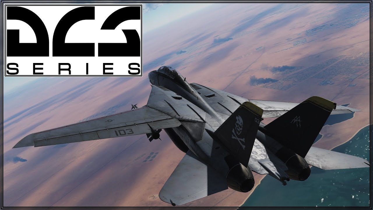 DCS - Persian Gulf - F-14B - Early Access Fun - First Look