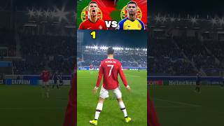 Ronaldo Siuuu Vs Ronaldo Knee Slide Celebration