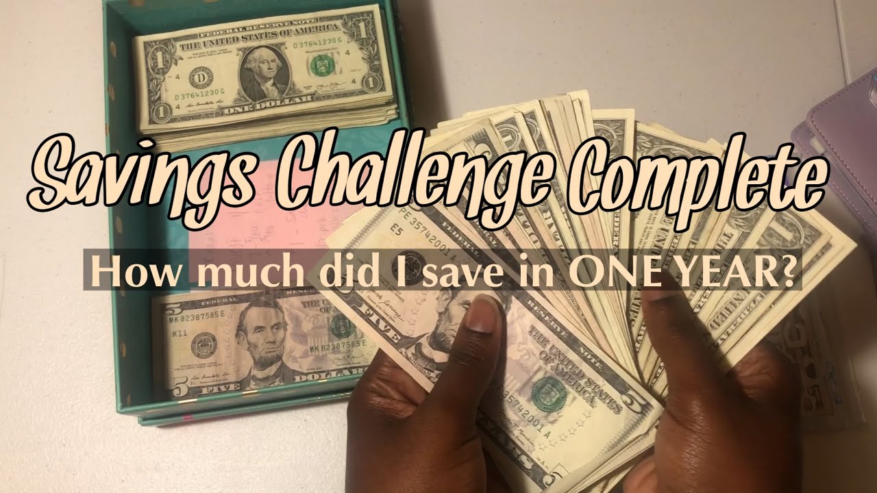 HOW MUCH I SAVE IN ONE YEAR? 1’s AND 5’s CHALLENGES SAVINGS