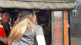 Blowing the steam whistle of the SP&S 700! | 5/9/2026