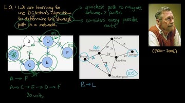 Networks 4a - Shortest Path - Using Dijkstra