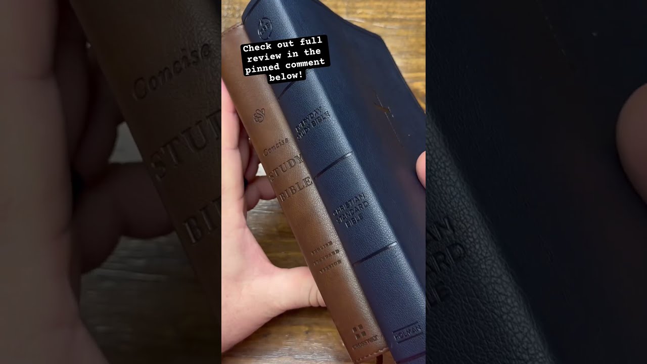 New Bible S Review Up Studybible Esv Csb Coltonyarbro Biblereview