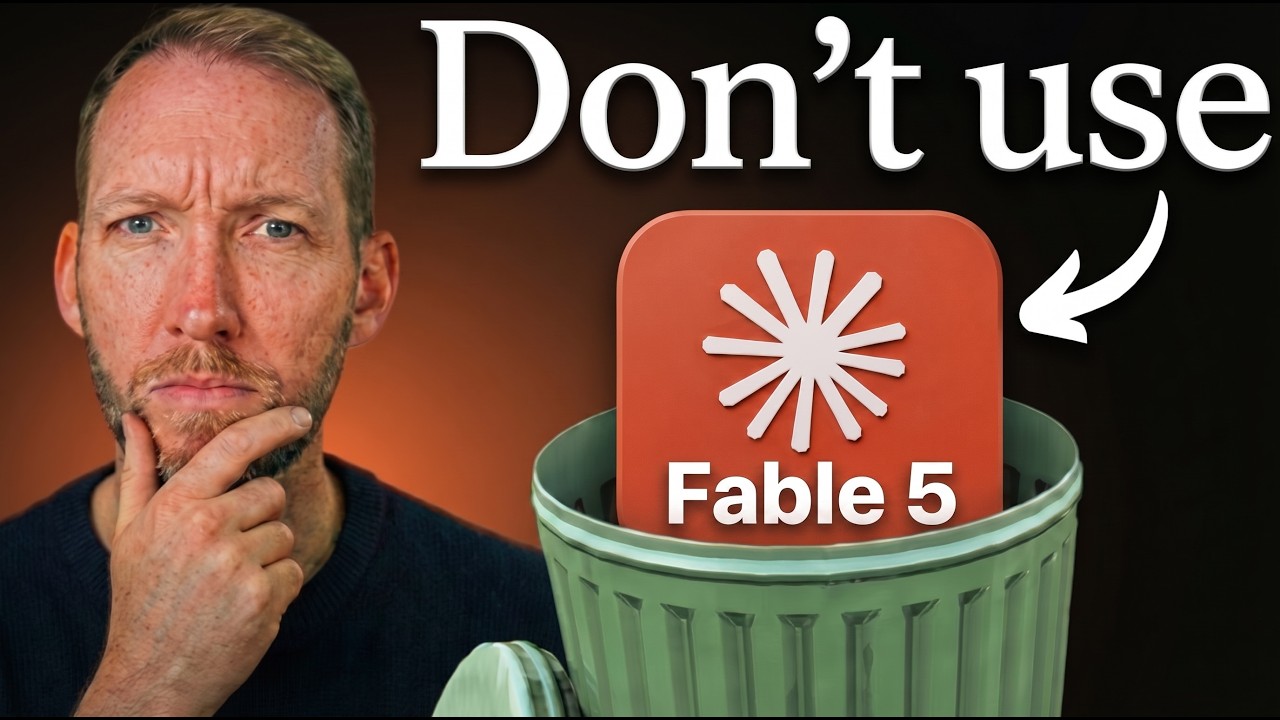 Stop Using Fable 5 in Claude Code (It’s Holding You Back)