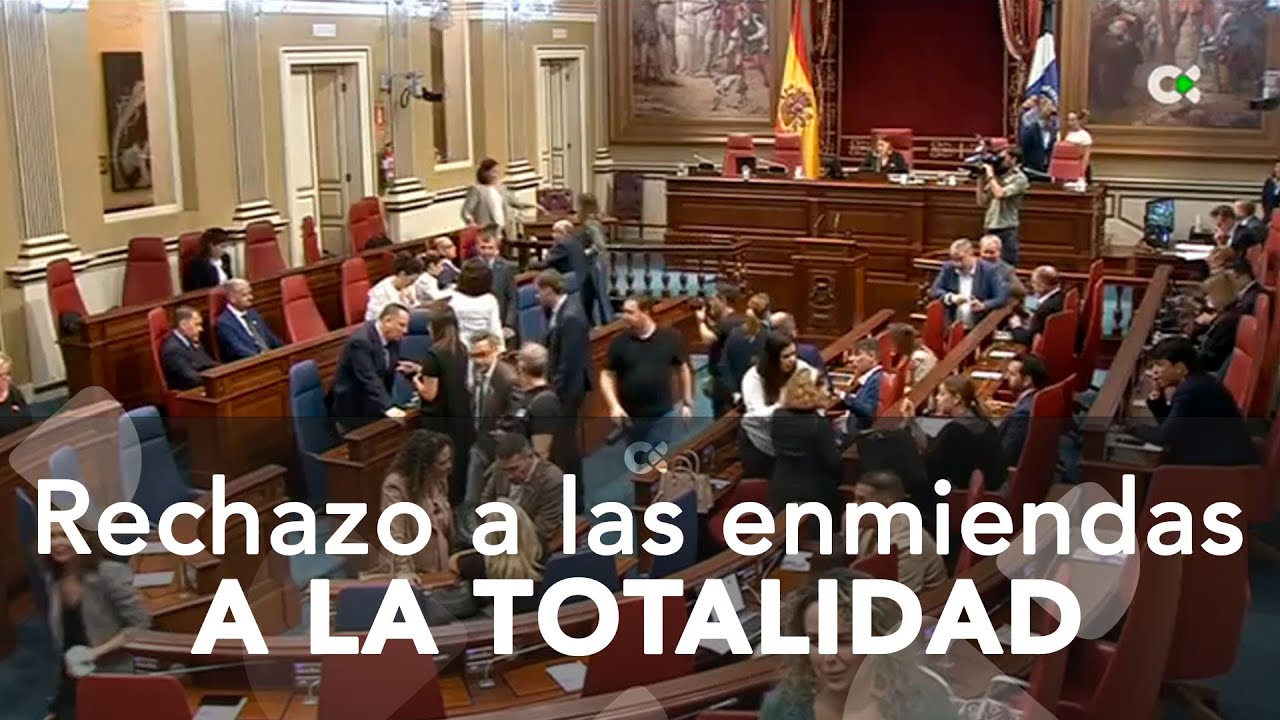 El Parlamento rechaza las enmiendas a la totalidad de NC y PSOE al ...