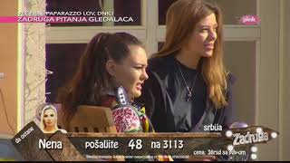 Zadruga - Ana Korać Šapuće Kiji Šta Se Dešava Između Marije Ane I Filipa - 31.01.2018.