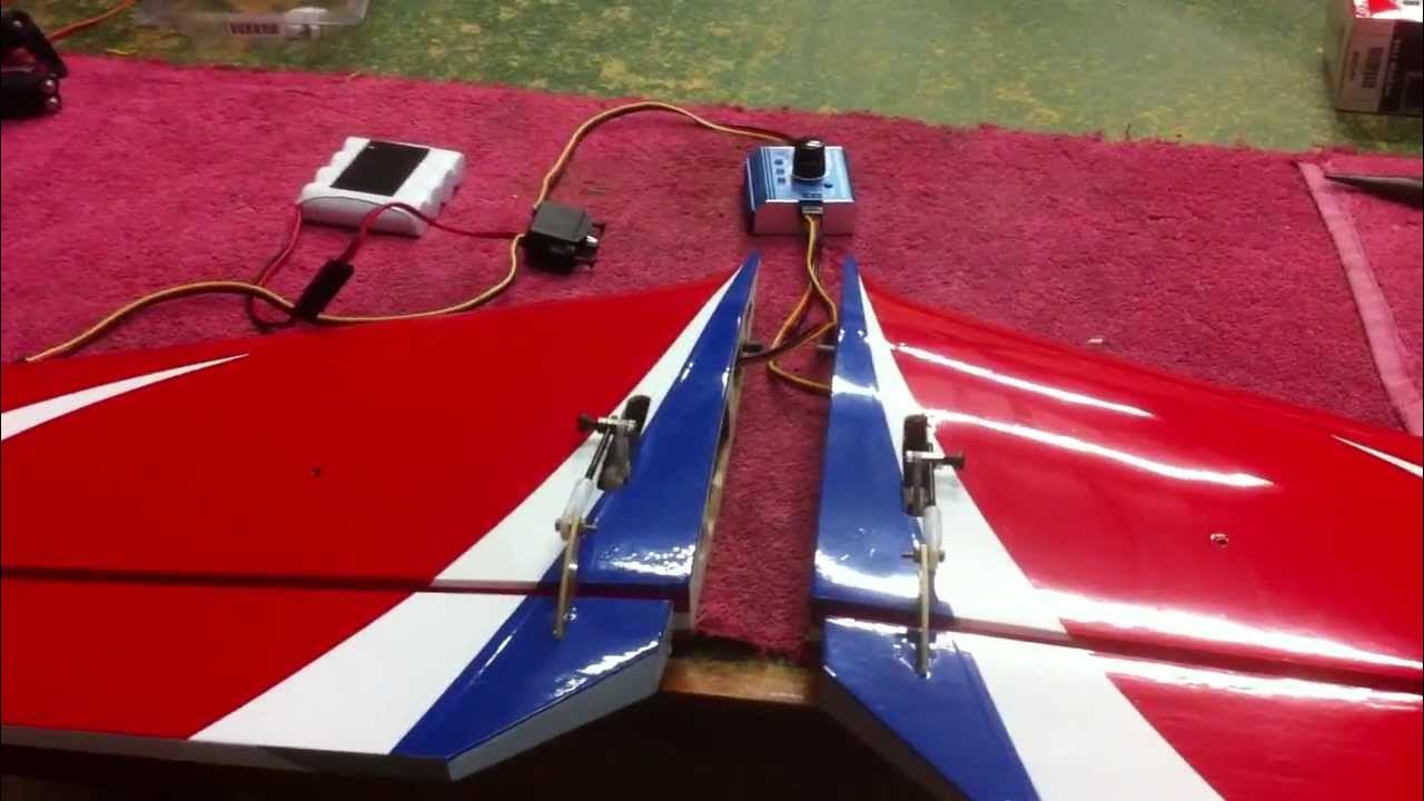 Sebart Wind S Elevator Servos Setup YouTube