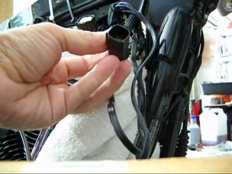 Handlebar Removal Part 1.wmv - YouTube harley road king wiring diagram 