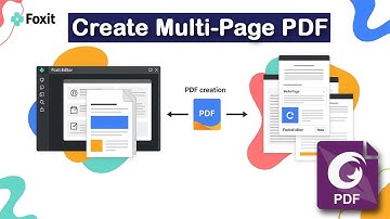 How to Create Multi Page PDF in Foxit PDF Editor