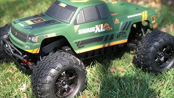 Hpi Savage XL Flux FIRST RUN