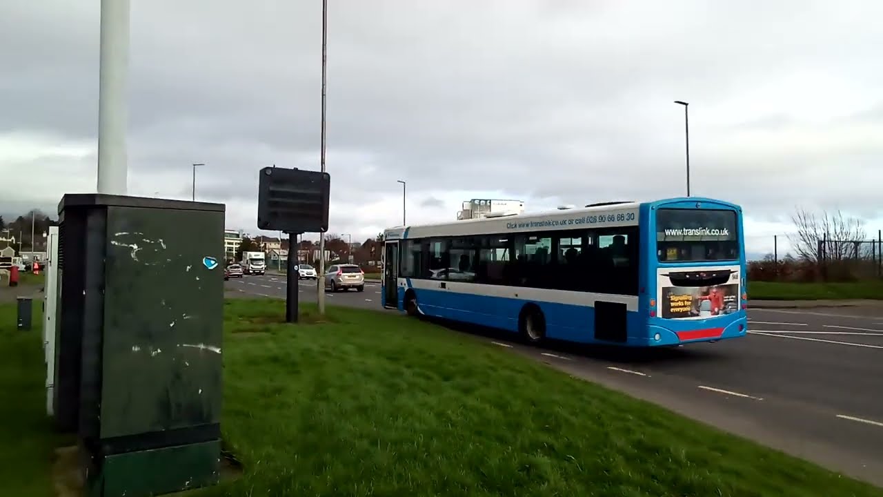 Translink Ulsterbus Foyle 568 & Translink Ulsterbus 1961 at Dunncreggan in Derry ~ Londonderry.