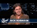 Nick robinson on going to prom with ll cool js daughter  his girlfriends janet jackson obsession