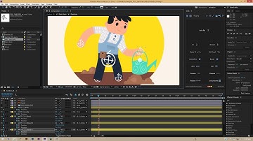 04/04 Animation — Motion Graphics: Animate a Character in After Effects