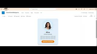 🌟 Modern SharePoint Employee Spotlight Web Part | Showcase Your Team on the Intranet