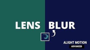 Like AE Alight Motion Inspired Lens Blur Transition Tutorial (High Level)