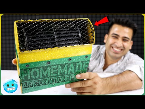 अब घर पर बनाओ Mini Ac - How To Make Mini Air conditioner At Home 