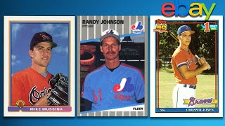 $20,000 Randy Johnson Rookie Card | TOP 25 Highest Selling Junkwax Era Cards on eBay
