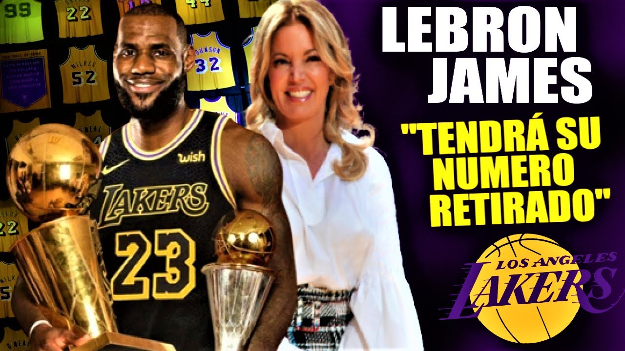 Los Angeles Lakers retirarán el número 23 de LeBron James cuando