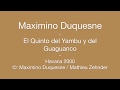 Quinto de Yambu y Guaguaco - Maximino Duquesne 2000