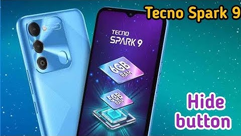 Tecno Spark 9  Back Button Setting Kaise Karen, How To Hide Back Button In Tecno Spark 9,