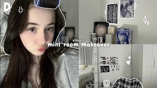 mini room makeover + vlog *deep clean, redecorate* pinterest inspired🛒🤍[ENG/RUS]