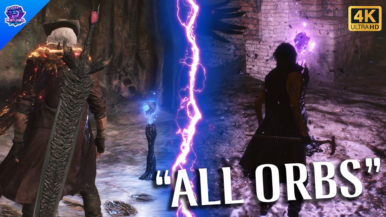 💠 DMC 5 – All Orbs Fragments (Blue & Purple Full Upgrade Guide)