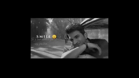 SSR Always Tell Us Every Problem Solution is Smile 😁 || We Miss You SSR ||#JusticeForSSR||#Short